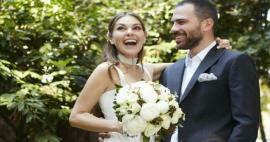 Asli Enver apprecējās ar Berkinu Gökbudaku! Šeit ir pirmās fotogrāfijas no pārsteiguma kāzām