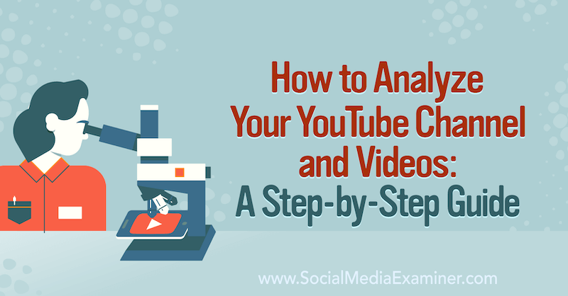 Kā analizēt savu YouTube kanālu un videoklipus: soli pa solim norādījumi par sociālo mediju eksaminētāju.