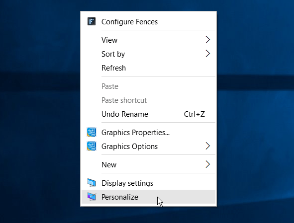 Windows 10 personalizēšana