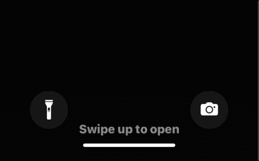ieslēdziet vai izslēdziet lukturīti iPhone tālrunī
