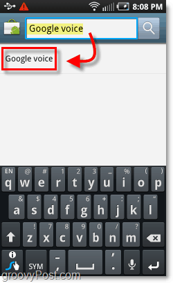Mobilais Android Market Google Voice