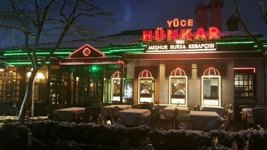 Augstākais Hünkar slavenais restorāns Bursa Kebab