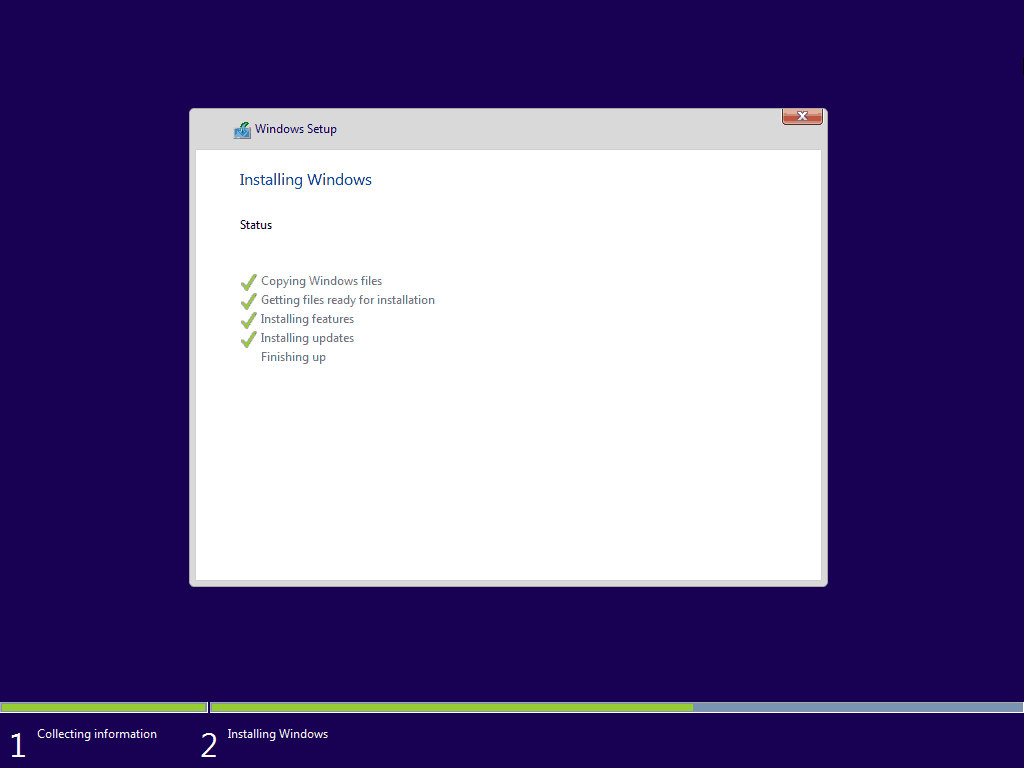 11 Windows 10 tīrīšanas instalēšanas pabeigšana