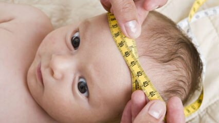 Kā izmērīt galvas apkārtmēru zīdaiņiem? Kā izlabot galvas asumu zīdaiņiem?