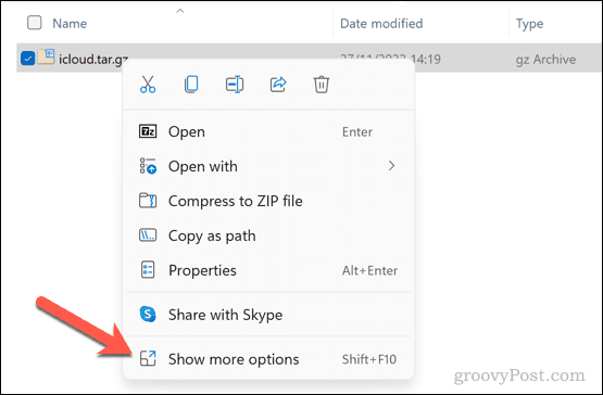 Rādīt papildu opcijas Windows 11 konteksta izvēlnē