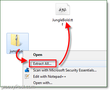 atbloķēt bezmaksas lejupielādētu fontu lietošanai ar Windows 7