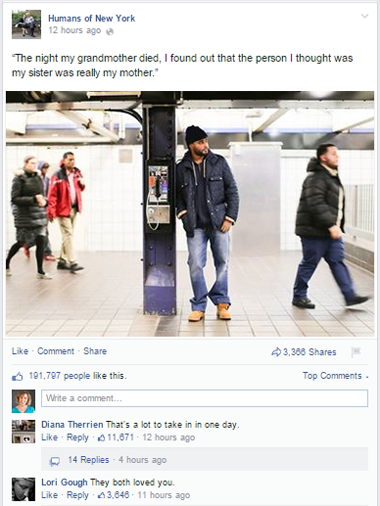 hony facebook ieraksts