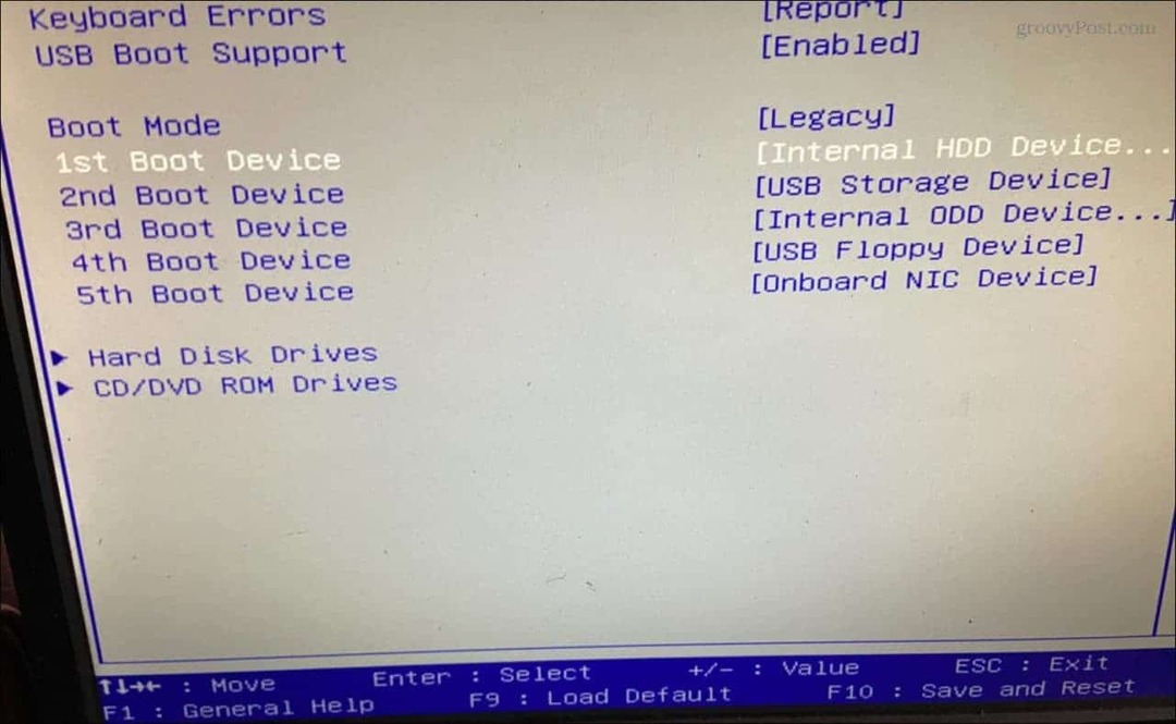 Atveriet BIOS operētājsistēmā Windows 11