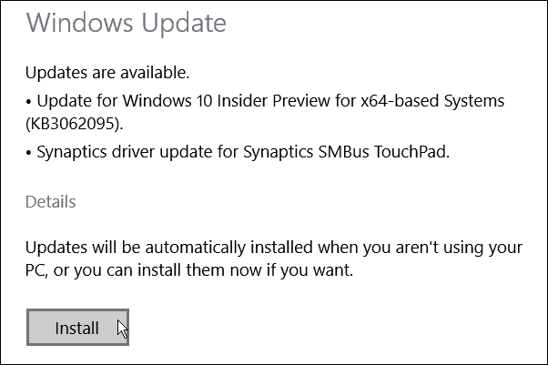 Pieejams Windows 10 Build 10074 atjauninājums KB3062095