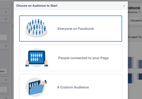facebook auditorijas ieskatu izveides iespējas