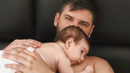 Tolgahan Sayiskan satricināja sociālos medijus ar savu 2 mēnešus veco dēlu!