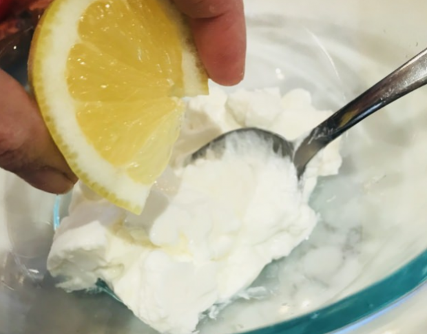 jogurta un citrona izārstēšana
