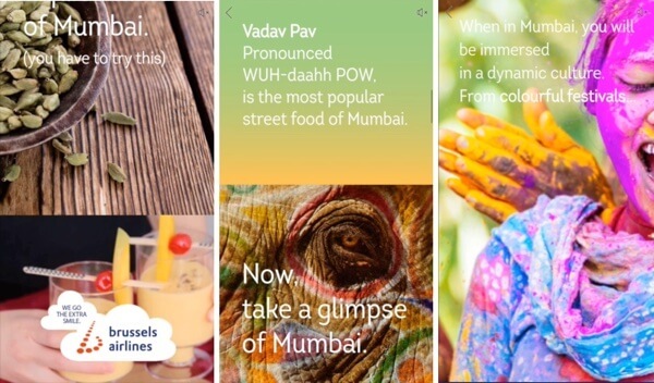facebook mobilā audekla reklāma no briseles aviosabiedrībām Mumbai