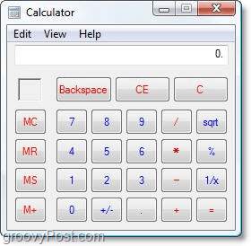 vecs Windows Vista kalkulators
