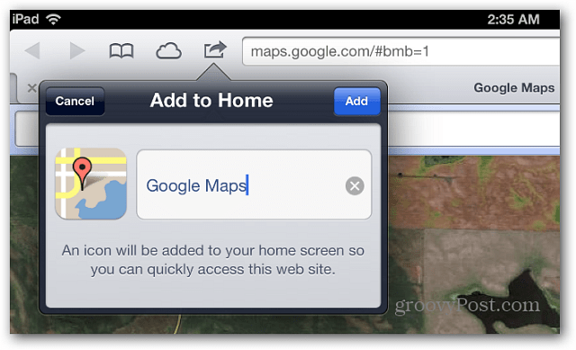 IOS 6 padoms: pievienojiet Google Maps sākuma ekrānam