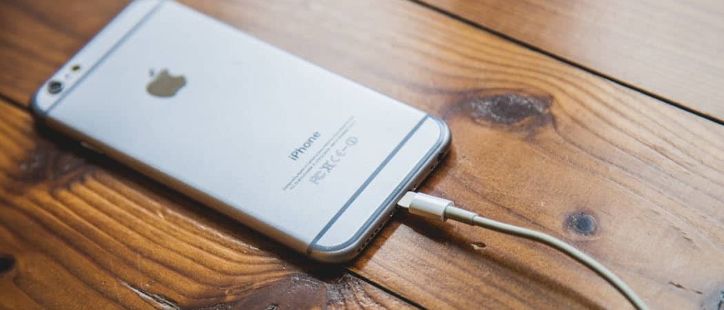 Kā iespējot vai atspējot optimizētu akumulatora uzlādi operētājsistēmā iOS 13