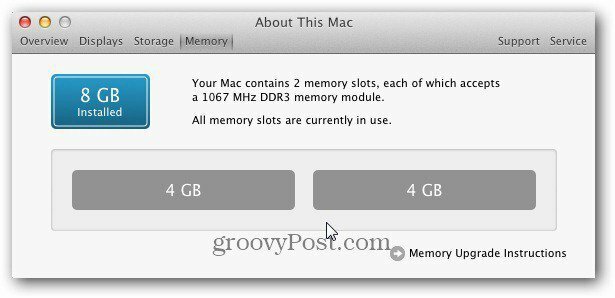 Kā uzlabot RAM operētājsistēmā Mac Mini