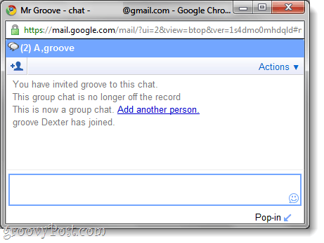 grupas tērzēšana gmail tērzēšanā