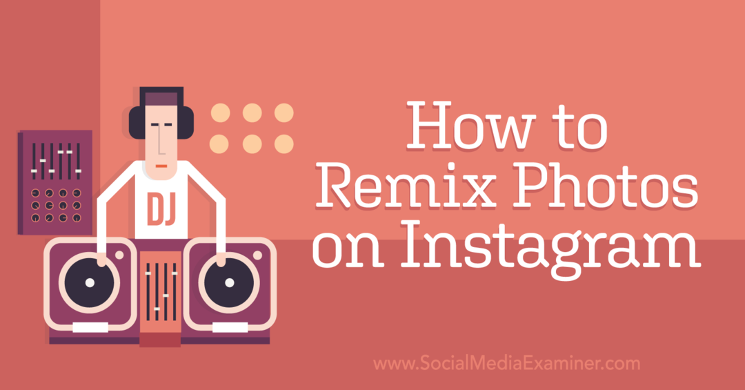 Kā remiksēt fotoattēlus pakalpojumā Instagram: sociālo mediju pārbaudītājs