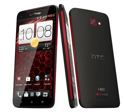 HTC Droid DNA 5 collu HD, izmantojot Verizon, iepriekš pasūtīt
