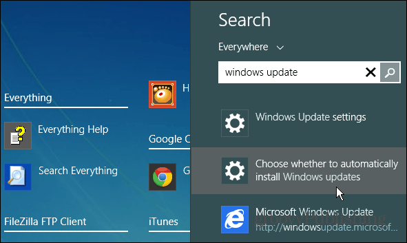 Meklēt Windows atjauninājumos