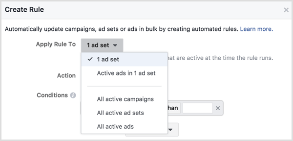 Facebook Ads Manager izveides kārtula