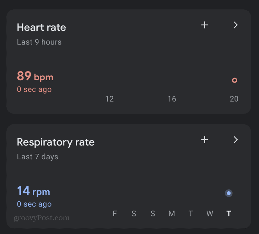 Google Pixel sirds elpošanas ātruma informācijas panelis