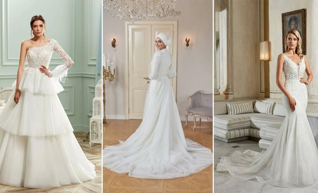 Tika prezentētas 2023. gada kāzu kleitas! IF kāzu modes Izmiras godīgas līgavas kleitas 2023