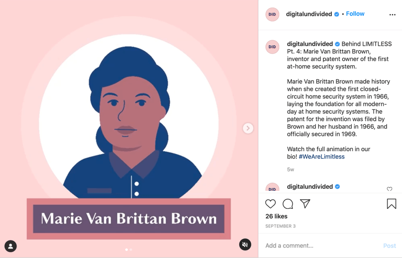 mp4 fragmenta fragmenta piemērs, kas kopīgots instagram, izceļot mariju van Brittanu brūno kā pt. 4 sērijā #wearelimitless