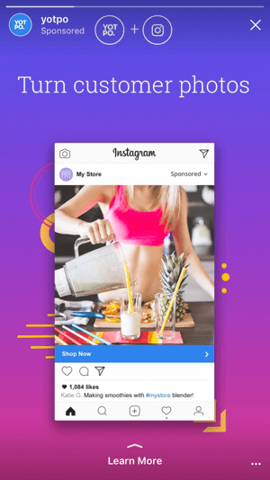 Jaunie Instagram stāsta reklāmas mērķi ļauj jums nosūtīt lietotājus uz jūsu vietni un lietotnēm, veicinot reālus reklāmguvumus, nevis tikai cerot uz zīmola atpazīstamību.
