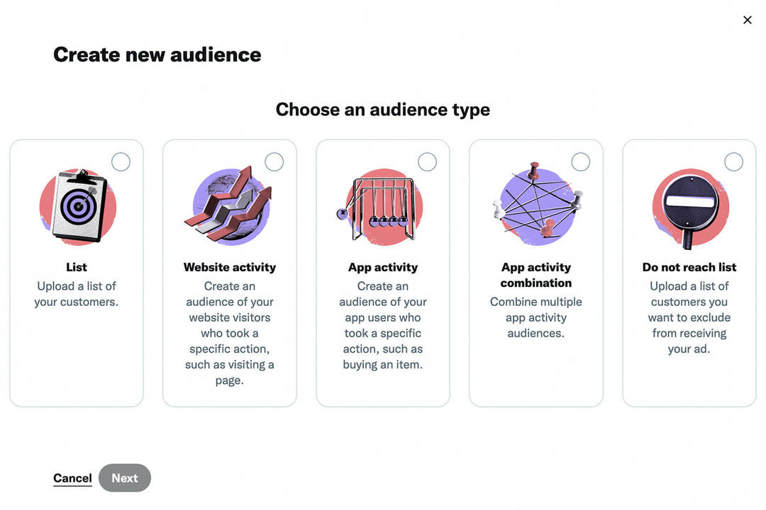 kā-nonākt-konkurenta-auditorijas-uz-Twitter-target-custom-audiences-create-new-audience-example-11