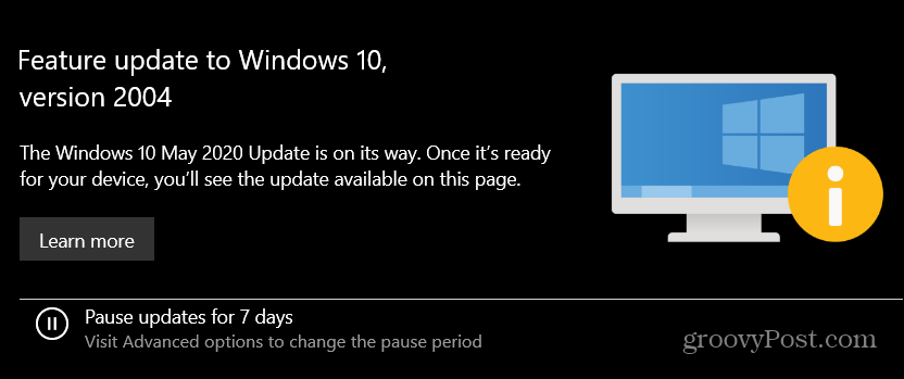 Windows 10 2004 ceļā