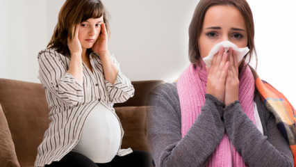 Kas ir saaukstēšanās un gripa grūtniecēm? Mājas gripas ārstēšana grūtniecības laikā no Saraçoğlu