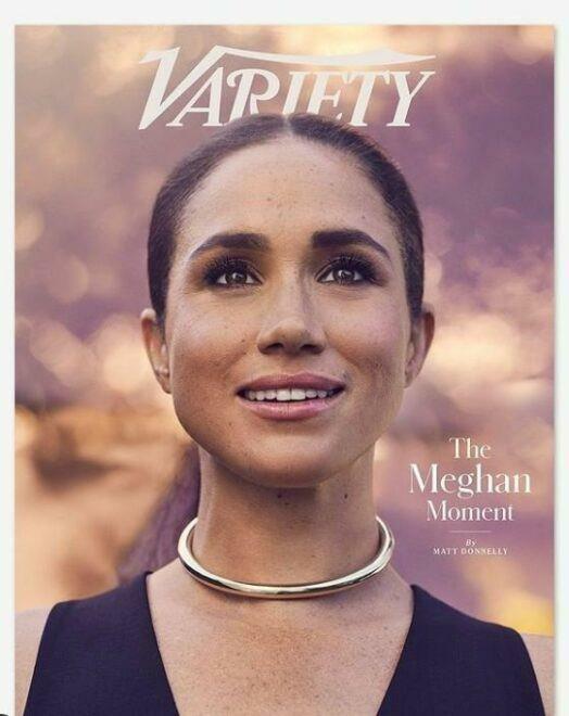 Megana Mārkla bija redzama uz žurnāla Variety vāka