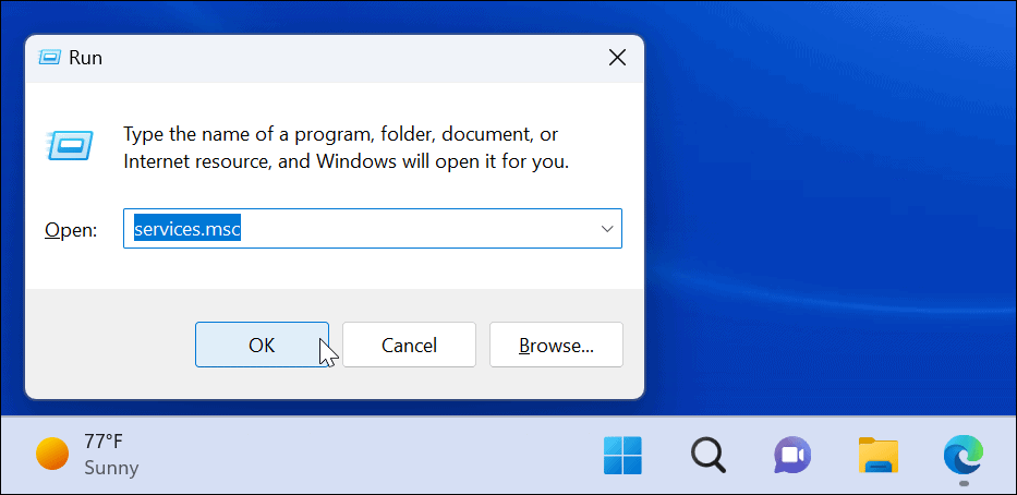 Windows 11 meklēšanas josla nedarbojas