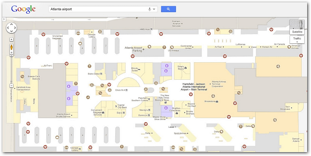 Microsoft patentiem savi stikli, Google Maps piedāvā veikalu izkārtojumus