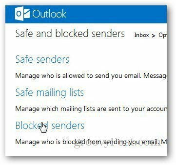 Outlook bloķēto saraksts 3