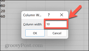 Excel iestatīt kolonnas platumu