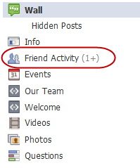facebook lapas draugu darbība