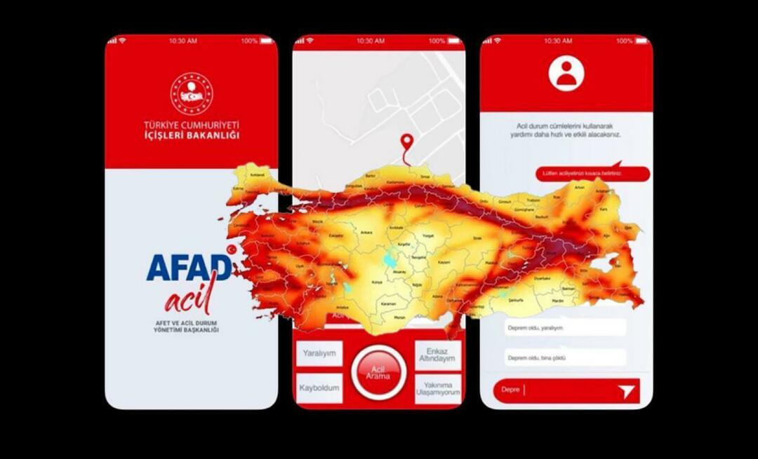 Vai AFAD pieteikumā ir apšaubīts mājas zemestrīces risks? Zemestrīču kartes lietojumprogramma no AFAD