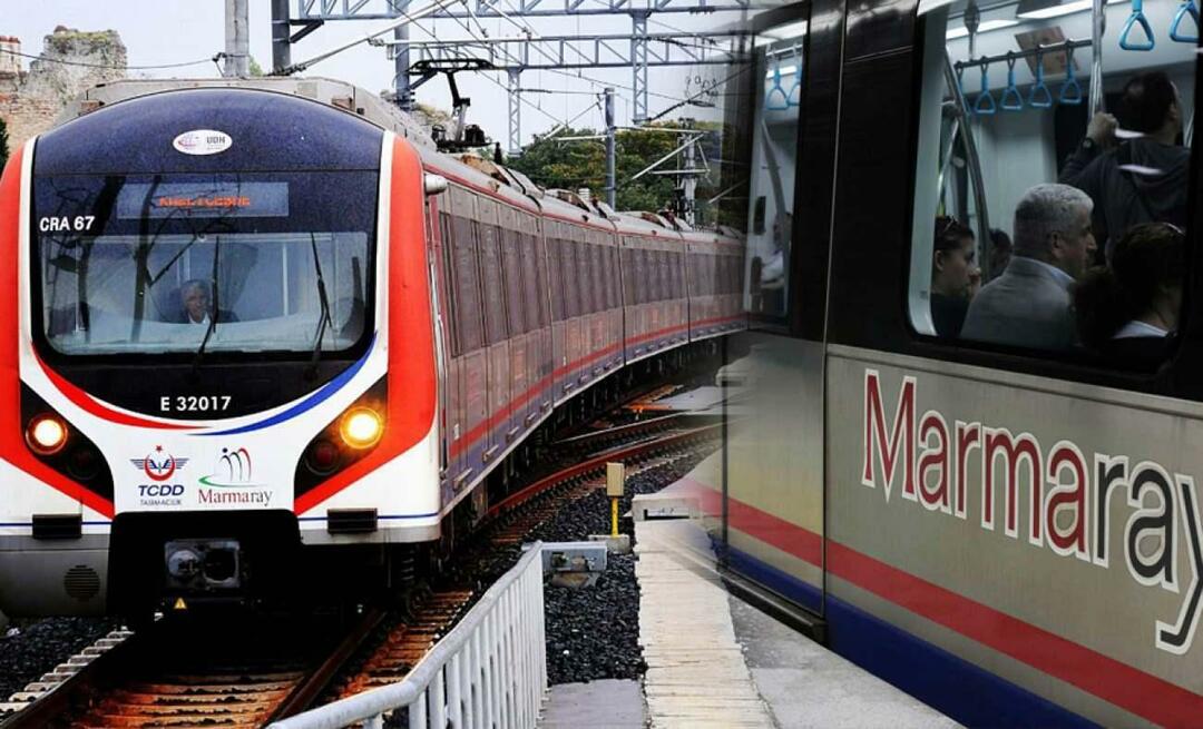 Kurām pieturām brauc Marmaray? Cik maksā Marmaray? Marmaray laiki