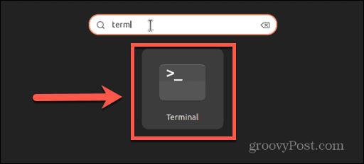 ubuntu termināļa lietotne