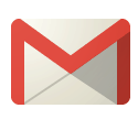 Gmail logotips ir mazs