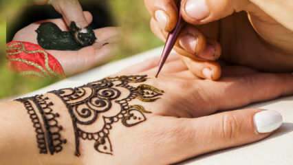 Vai hennai uz rokām, matiem un bārdas ir sunna? Vai henna ir ūdensizturīga?