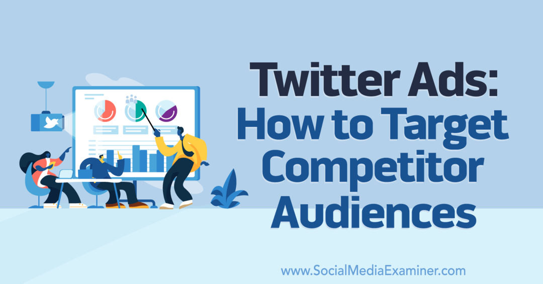Twitter reklāmas: kā atlasīt konkurentu auditorijas — sociālo mediju pārbaudītājs