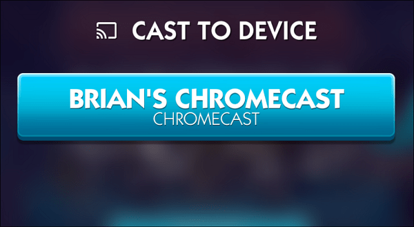Izvēlieties Chromecast
