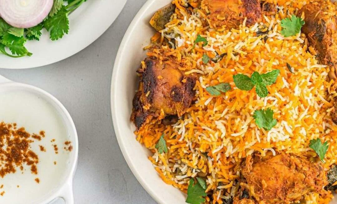 Kāda ir biryani recepte? Kā pagatavot Biryani? Neaizstājams recepte no Indijas virtuves: Biryani