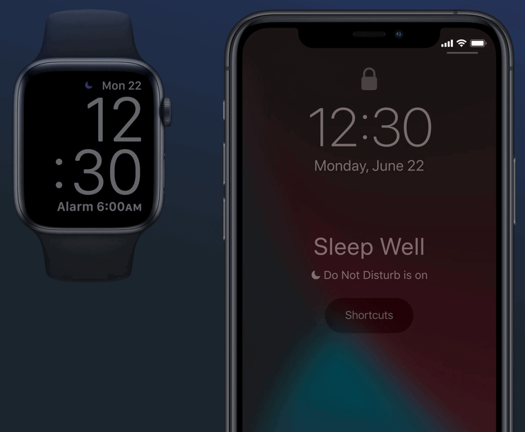 Apple Watch miega režīms