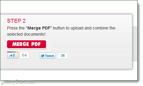Izmantojot MergePDF, apvienojiet vairākus PDF failus vienā