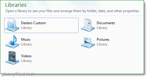 Windows 7 bibliotēkas ir lieliski piemērotas mapju sakārtošanai, tās nepārvietojot